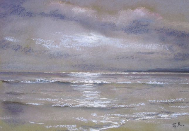 Stimmung am Sylter Strand von Wilfried Ribke